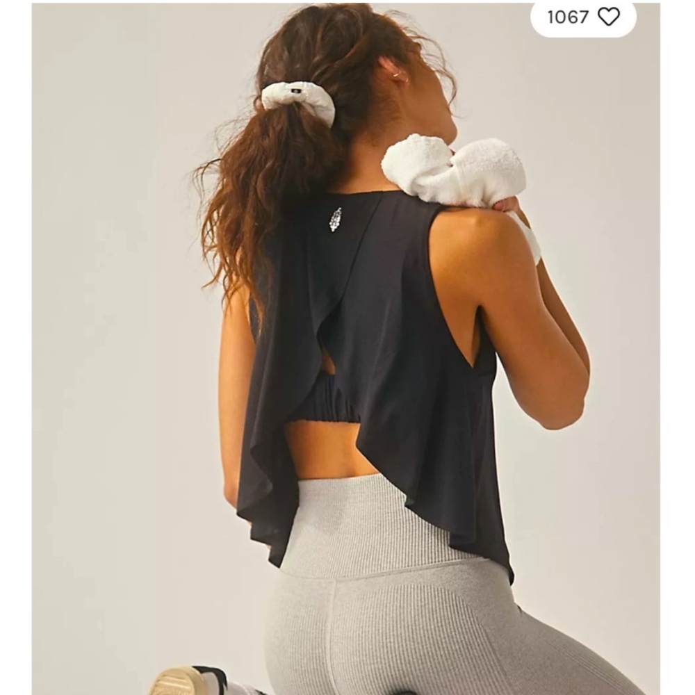 FP Movement by Free People Black Tank Top